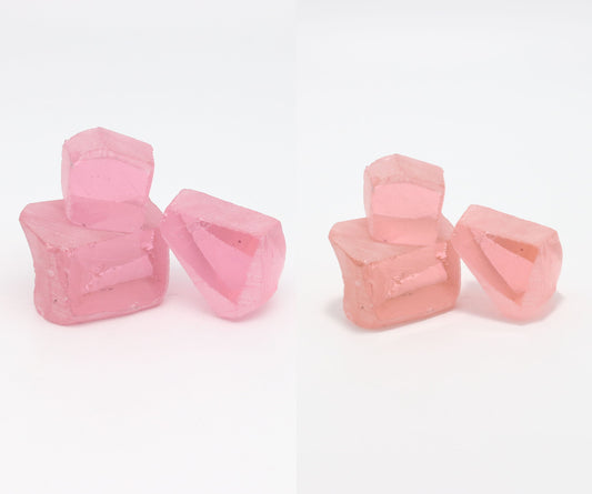 Nanosital Simulated Pink Extra Lab Created Faceting Rough for Gem Cutting - #A-1255 - Various Sizes #BEGIN