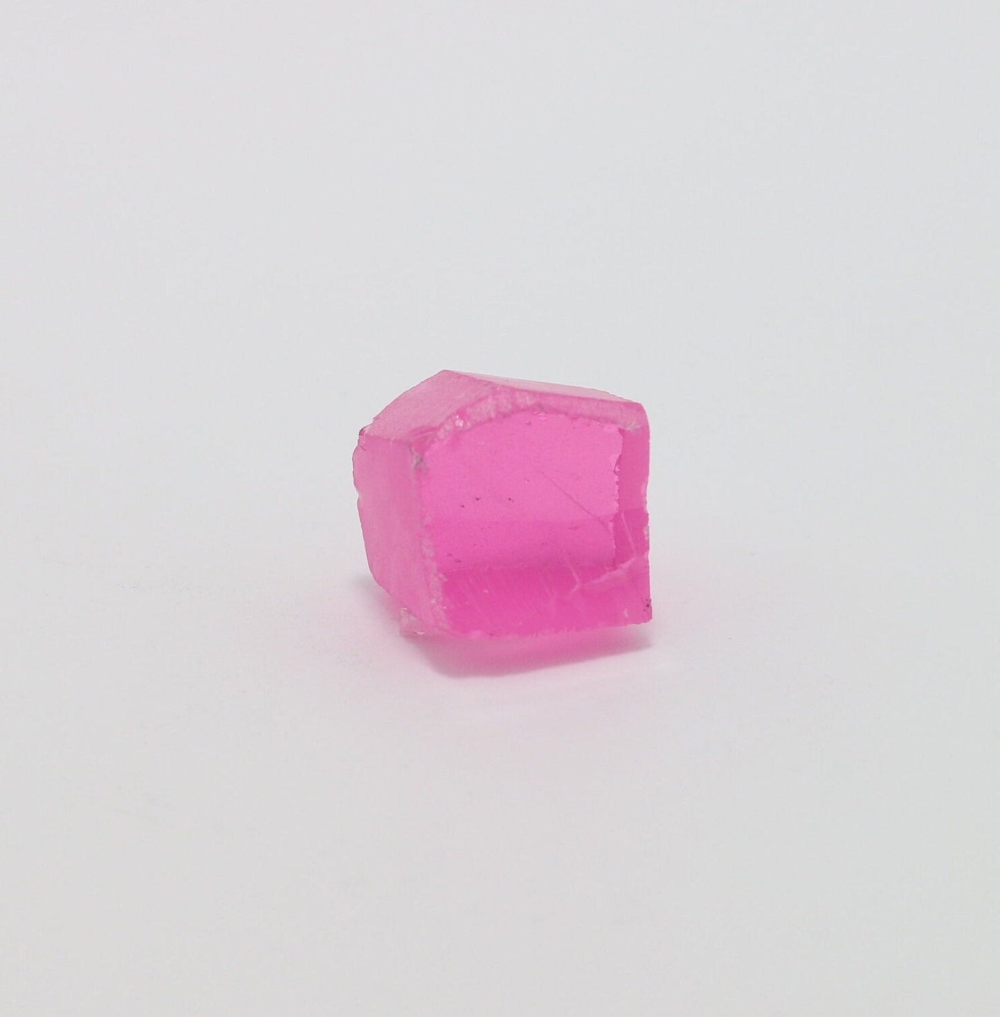 Nanosital Simulated Pink Extra Lab Created Faceting Rough for Gem Cutting - #A-1255 - Various Sizes #BEGIN