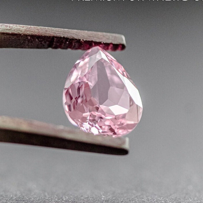 Nanosital Simulated Pink Tourmaline Lab Created Faceting Rough for Gem Cutting - #A-1244 - Various Sizes #BEGIN