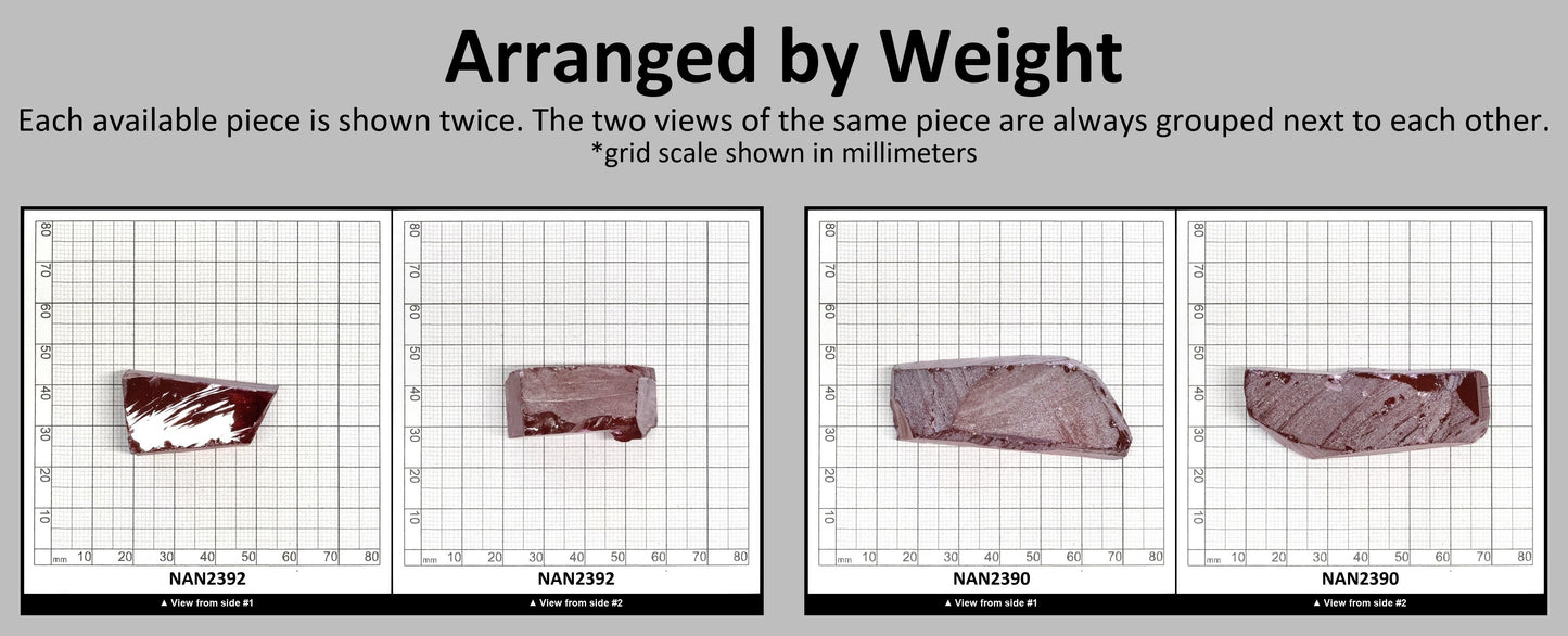 Nanosital Simulated Pink Tourmaline Lab Created Faceting Rough for Gem Cutting - #A-9100 - Various Sizes #BEGIN
