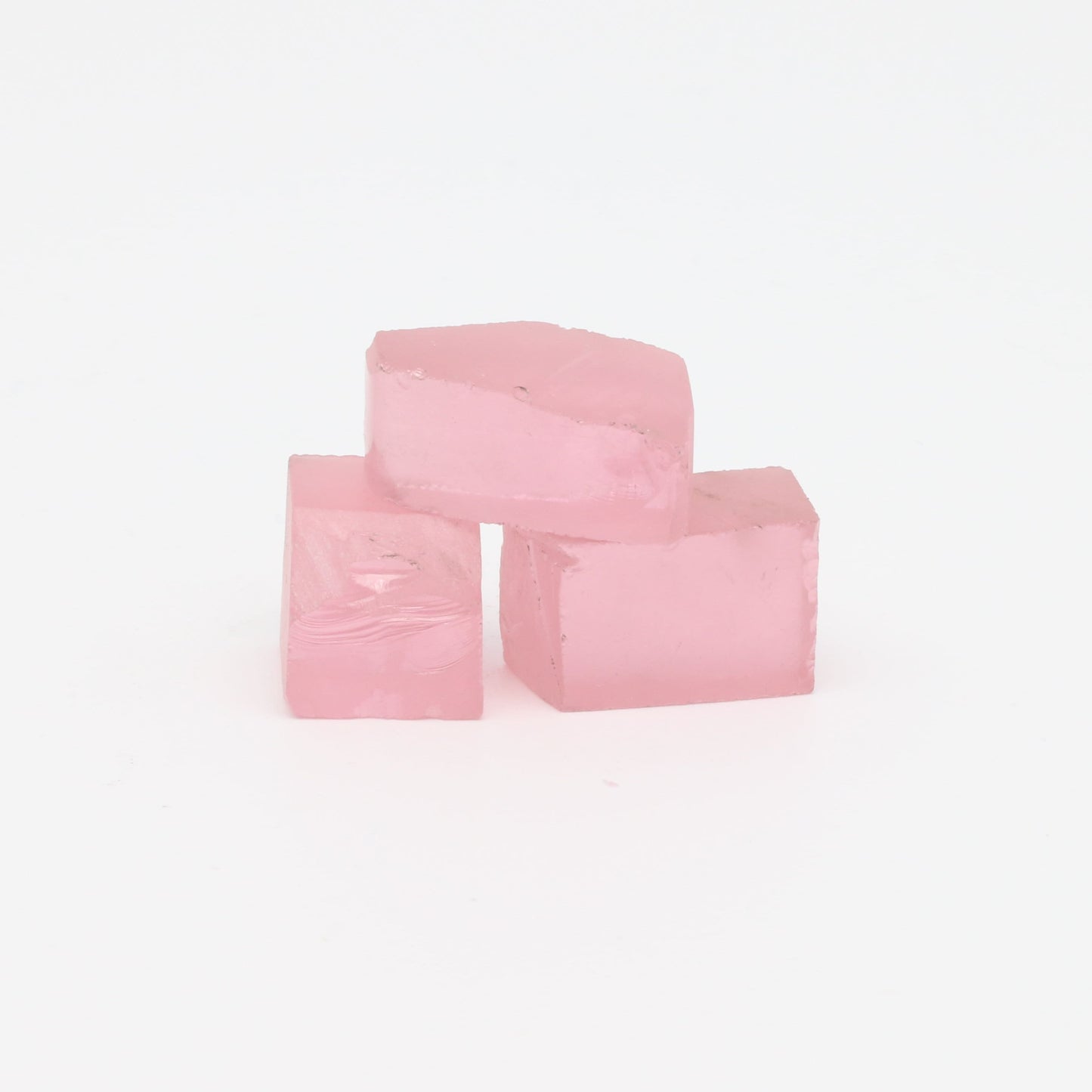 Pink YAG Faceting Rough for Gem Cutting - Various Sizes #BEGIN