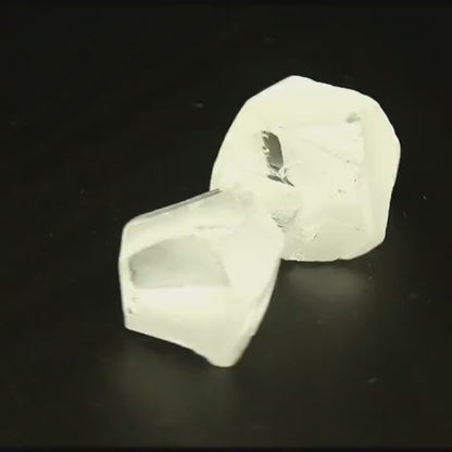 UV Reactive Nanosital #E-272 Lab Created Faceting Rough for Gem Cutting - Various Sizes #BEGIN