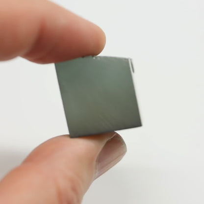 Cyan Moissanite - Grade A - Faceting Rough