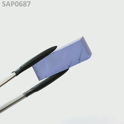 Light Blue Czochralski Pulled Sapphire - Grade A - Faceting Rough