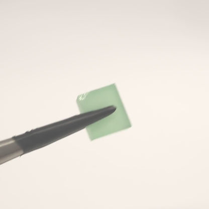 Mint Green Czochralski Pulled Sapphire - Grade A - Faceting Rough