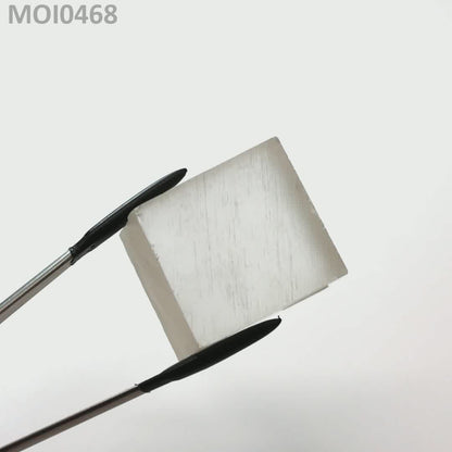 White DEF Color Moissanite - Grade A - Faceting Rough