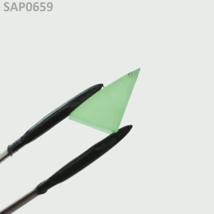 Mint Green Czochralski Pulled Sapphire - Grade A - Faceting Rough