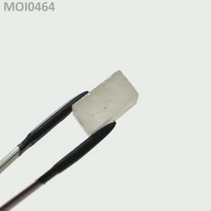 White DEF Color Moissanite - Grade A - Faceting Rough