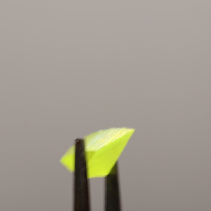 Day-Glow Yellow Gadolinium Aluminum Gallium Garnet (GAGG) Faceting Rough