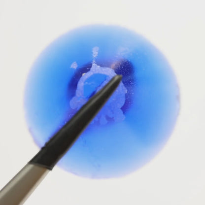 Lab-Created Cobalt Spinel – High-Clarity Neon Blue Rough Crystal