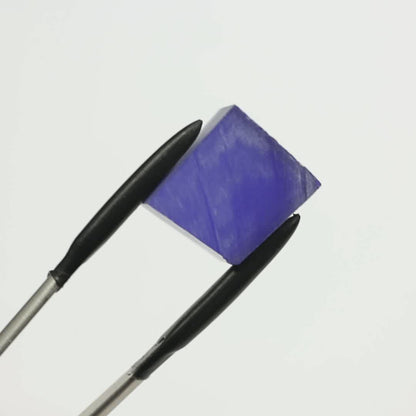 Medium Blue Czochralski Pulled Sapphire - Grade A - Faceting Rough