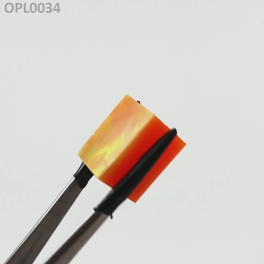 Opal Au Green Fire/Orange FB4 : OPL0034