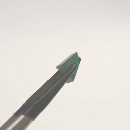 Green Moissanite - Grade A - Faceting Rough