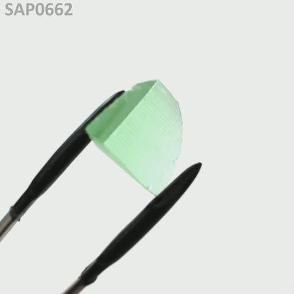 Mint Green Czochralski Pulled Sapphire - Grade A - Faceting Rough