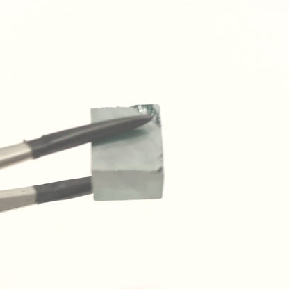 Green Moissanite - Grade A - Faceting Rough
