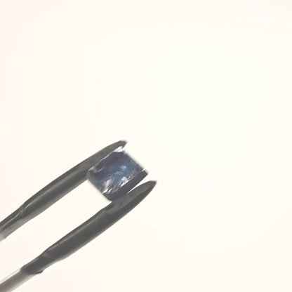 Dark Blue Synthetic Rutile Grade A - Faceting Rough