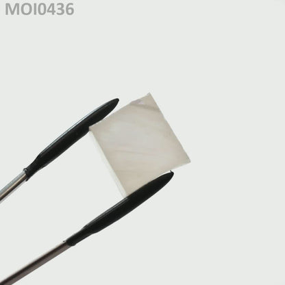 White DEF Color Moissanite - Grade A - Faceting Rough