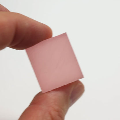 Morganite Pink Czochralski Pulled Sapphire - Grade A - Faceting Rough