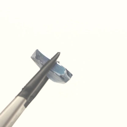 Blue Synthetic Rutile Grade A - Faceting Rough