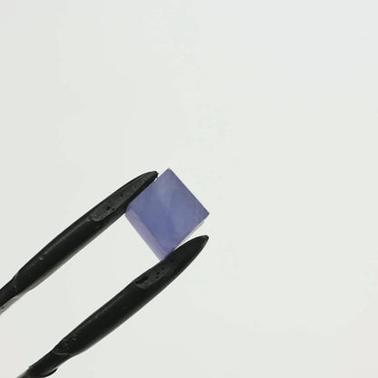 Medium Blue Czochralski Pulled Sapphire - Grade A - Faceting Rough