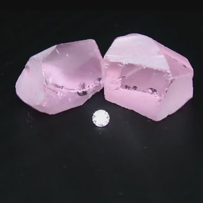 UV Reactive Nanosital #E-271  Lab Created Faceting Rough for Gem Cutting - Various Sizes #BEGIN