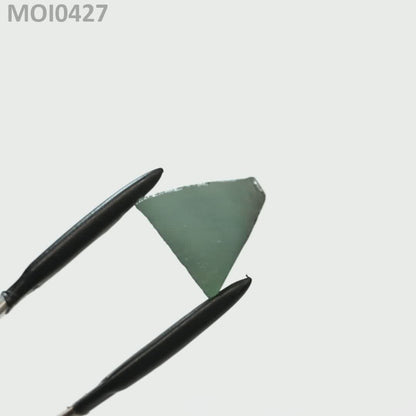 Cyan Moissanite - Grade A - Faceting Rough