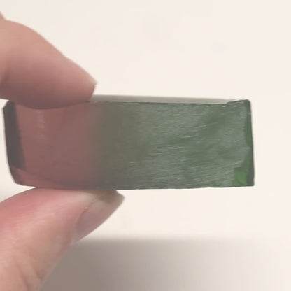 Nanosital Simulated Watermelon Tourmaline (New Style)  Lab Created Faceting Rough for Gem Cutting -Various Sizes