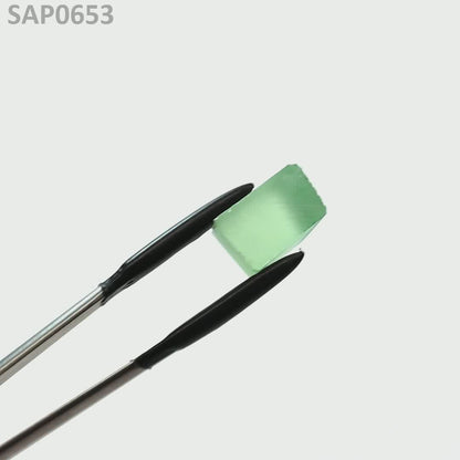 Mint Green Czochralski Pulled Sapphire - Grade A - Faceting Rough