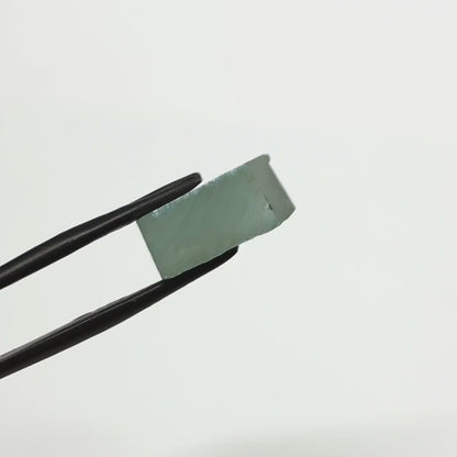Cyan Moissanite - Grade A - Faceting Rough