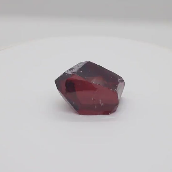 Nanosital Simulated Marsala Color Changing Lab Created Faceting Rough for Gem Cutting - #5 - Various Sizes #BEGIN