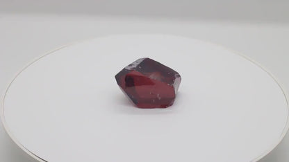 Nanosital Simulated Marsala Color Changing Lab Created Faceting Rough for Gem Cutting - #5 - Various Sizes #BEGIN