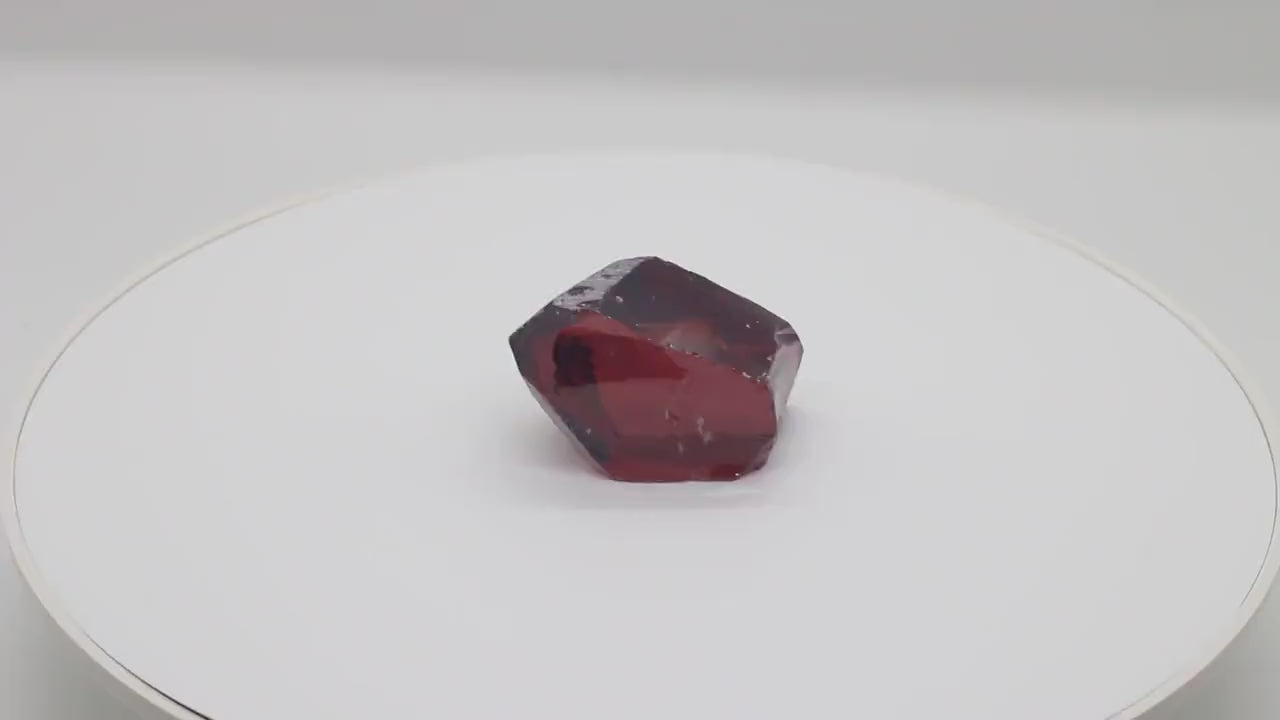 Nanosital Simulated Marsala Color Changing Lab Created Faceting Rough for Gem Cutting - #5 - Various Sizes #BEGIN