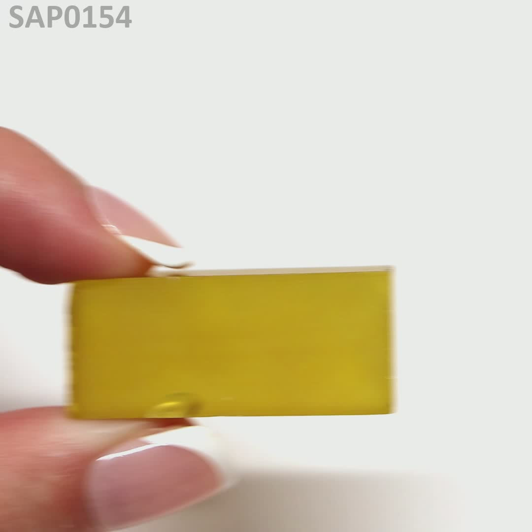 Dark Yellow Sapphire : SAP0154