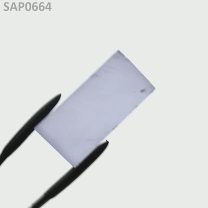 Extra Light Blue Czochralski Pulled Sapphire - Grade A - Faceting Rough