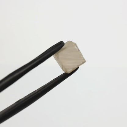 White DEF Color Moissanite - Grade A - Faceting Rough