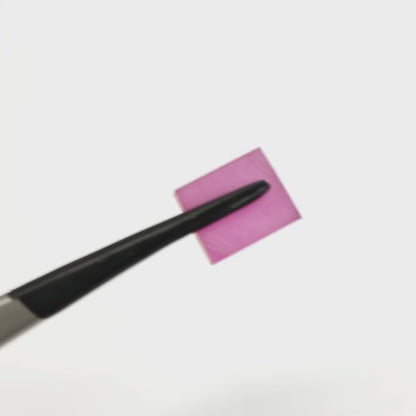 Vivid Pink Czochralski Pulled Sapphire - Grade A - Faceting Rough