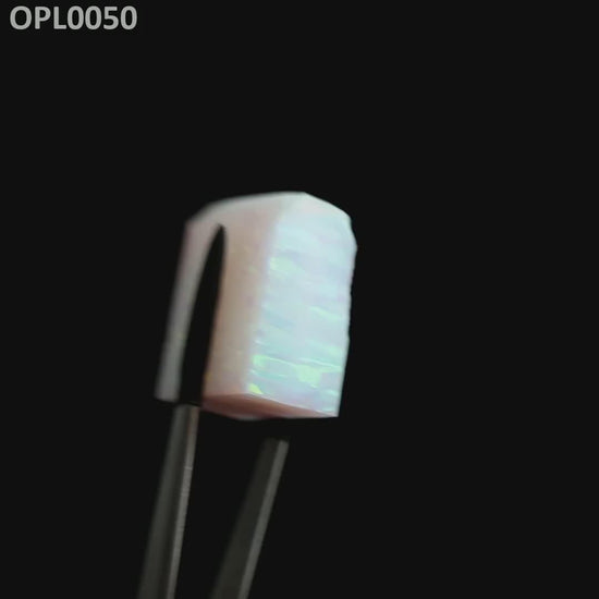 Opal Imp Orange Fire/White I-0B-W : OPL0050
