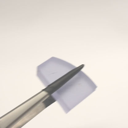 Extra Light Blue Czochralski Pulled Sapphire - Grade A - Faceting Rough