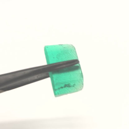 Hydrothermal Colombian Emerald - Grade A - Faceting Rough