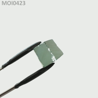 Cyan Moissanite - Grade A - Faceting Rough