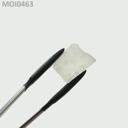 White DEF Color Moissanite - Grade A - Faceting Rough