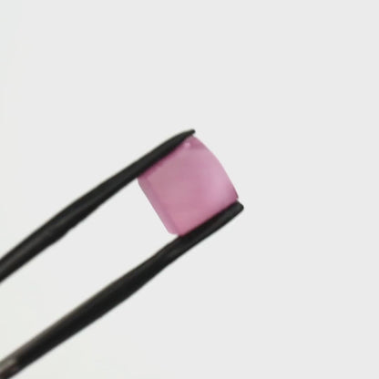 Vivid Pink Czochralski Pulled Sapphire - Grade A - Faceting Rough