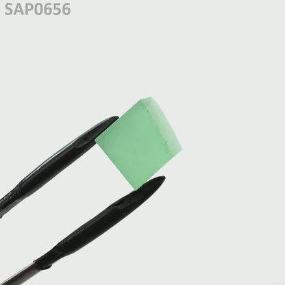 Mint Green Czochralski Pulled Sapphire - Grade A - Faceting Rough