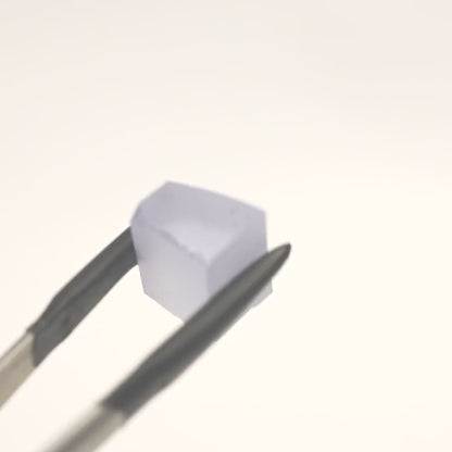 Extra Light Blue Czochralski Pulled Sapphire - Grade A - Faceting Rough
