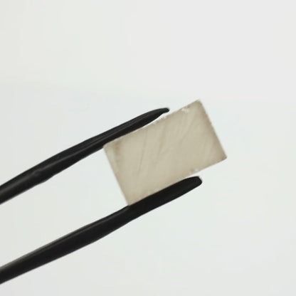 White DEF Color Moissanite - Grade A - Faceting Rough