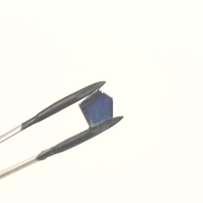 Dark Blue Synthetic Rutile Grade A - Faceting Rough