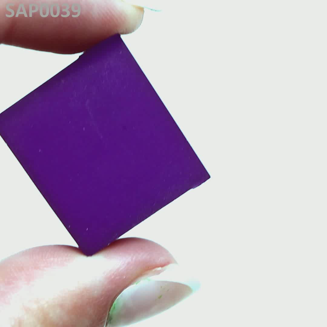 Purple Red Sapphire : SAP0039