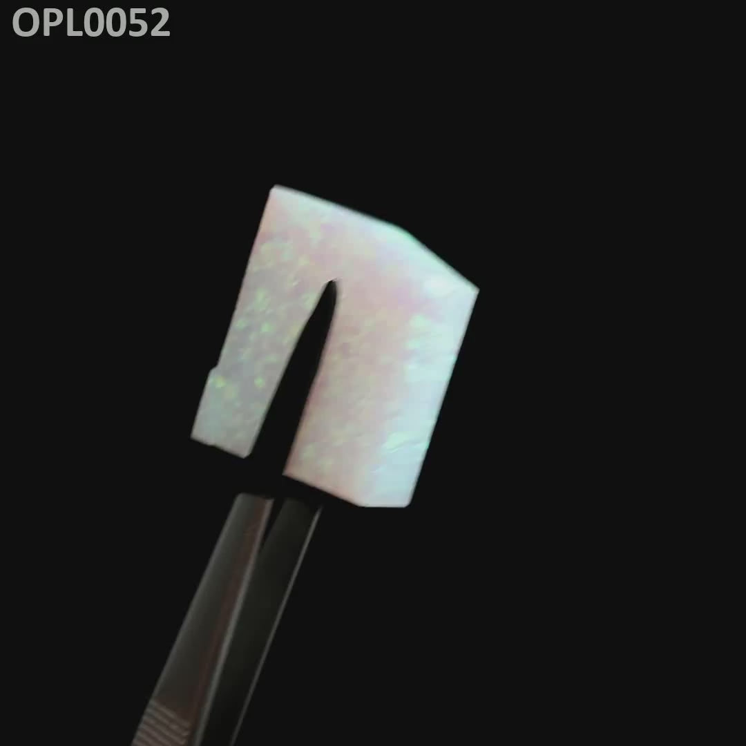 Opal Imp Orange Fire/White I-0B-W : OPL0052