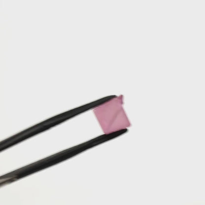 Vivid Pink Czochralski Pulled Sapphire - Grade A - Faceting Rough