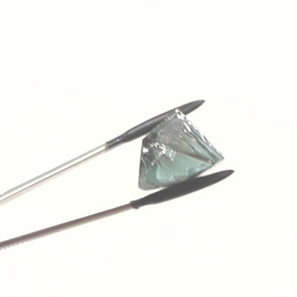 Cyan Moissanite - Grade A - Faceting Rough